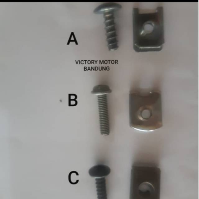 BAUT KLIP SET BODY HONDA/ YAMAHA /SUZUKI