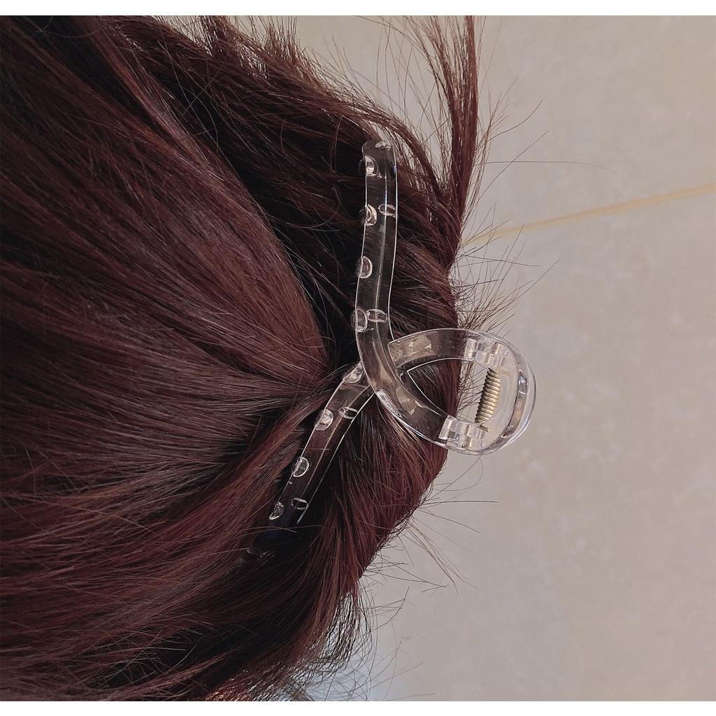 INS Popular Cross Catch Hairclips Big Hairpin Korean Hair Accessories