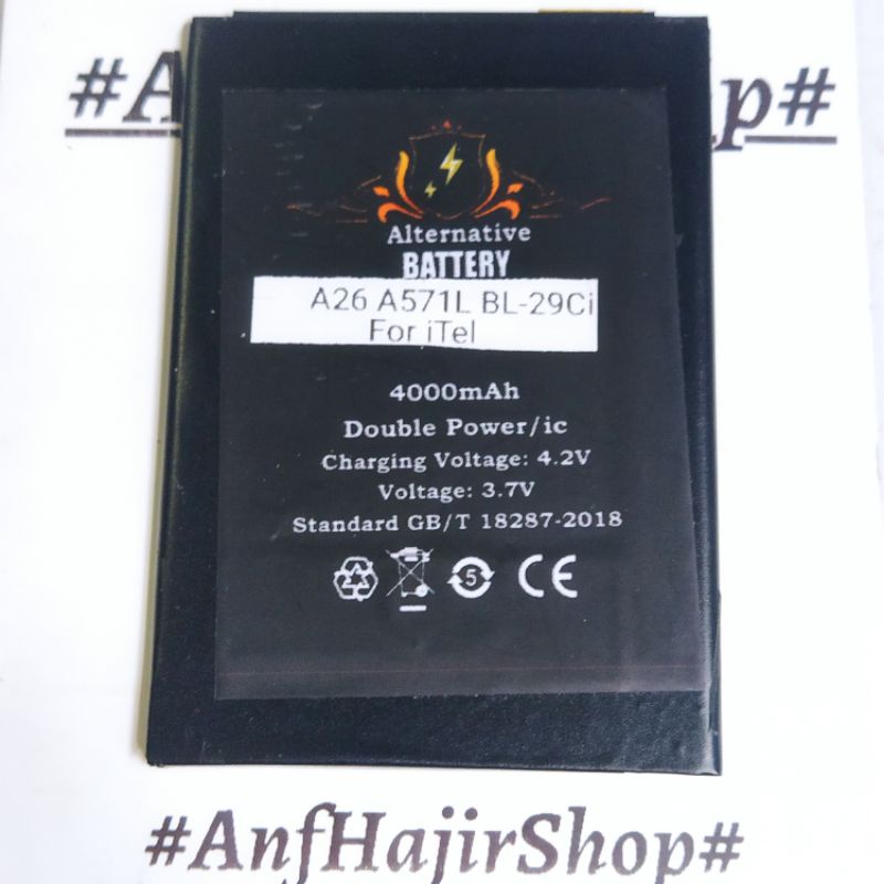 BATRE BATREI ALTERNATIF MODIF FOR ITEL A26 A571L BATRAI BATERAI iTel BL-29CI