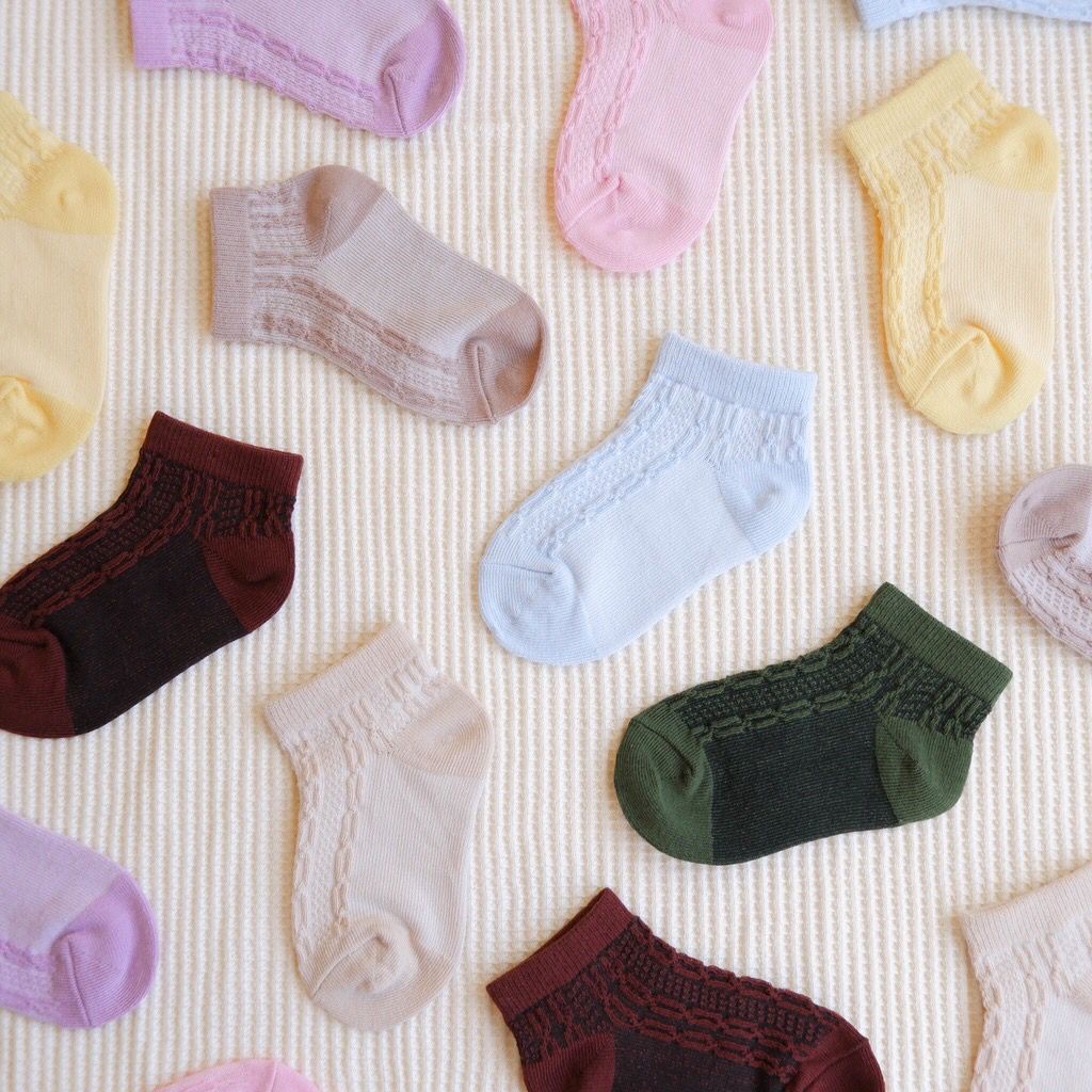 NICE KIDS Baby Socks Basic / Liner Socks Nice Kids (Kaos Kaki Bayi)