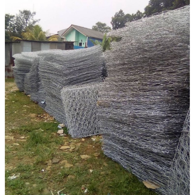 Kawat bronjong manual galvanis