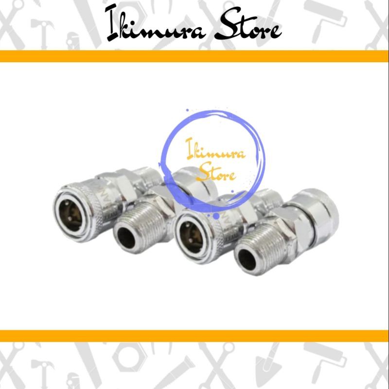 Coupler SM 30 (10pcs) / Sambungan Selang Kompresor NANKAI