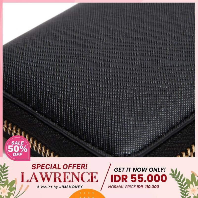 LAWRENCE WALLET DOMPET PANJANG MURAH JIMSHONEY MUAT HP HANDPHONE