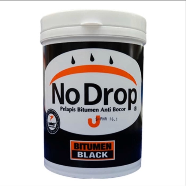 Cat Pelapis No Drop Bitumen Black 1kg