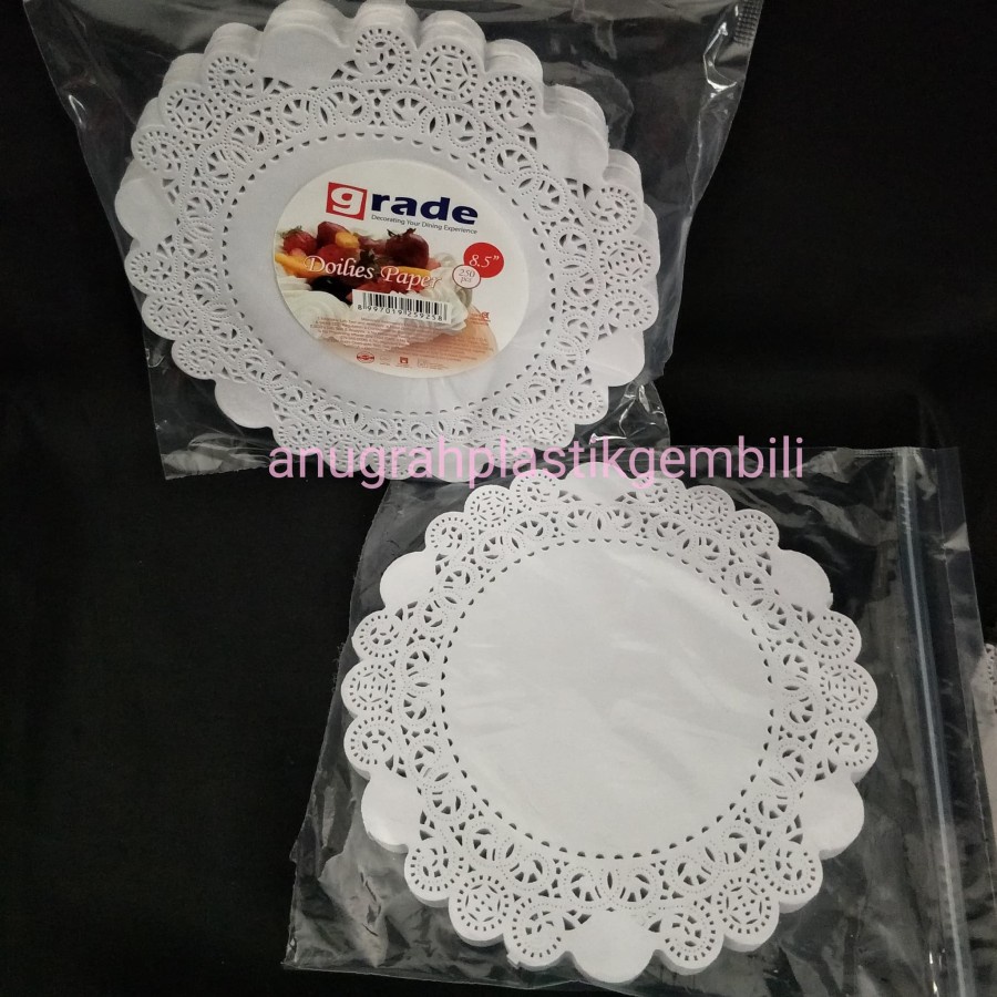 

Paper Doilies 8,5 alas kertas renda isi 250 pcs