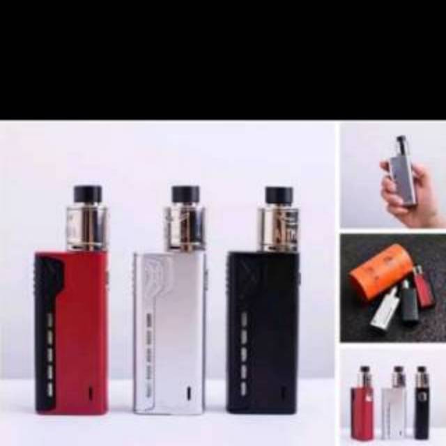 Vape Tesla Terminator 90watt Fullset Siap Pakai Free Battery &amp; Free Liquid 10ml-Vave rokok elektrik