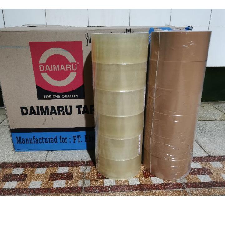 

Silver Promo✨ lakban bening daimaru 2 inch | TRENDING | TERBARU LAGI |