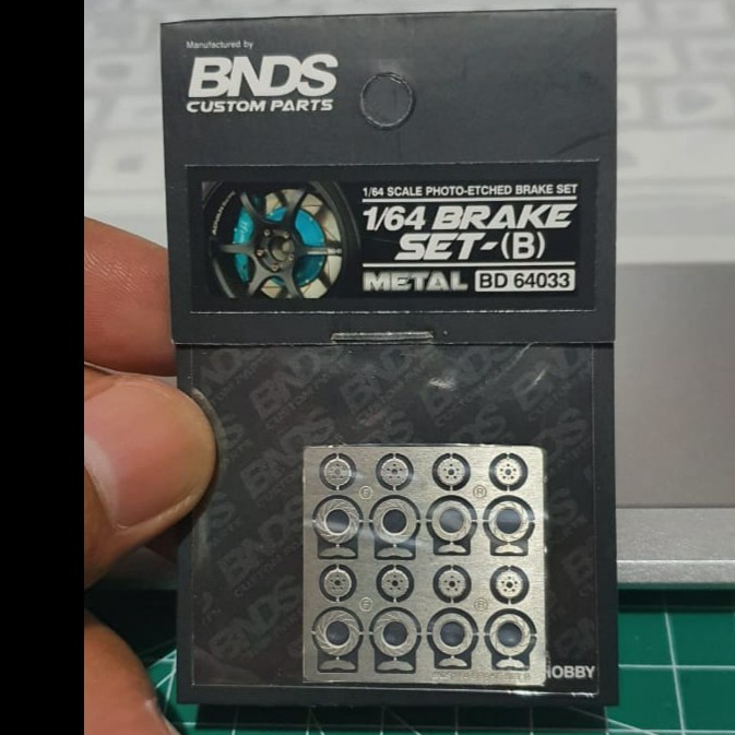 Discbracke set B BNDS wheels Ban karet Hotwheels diecast