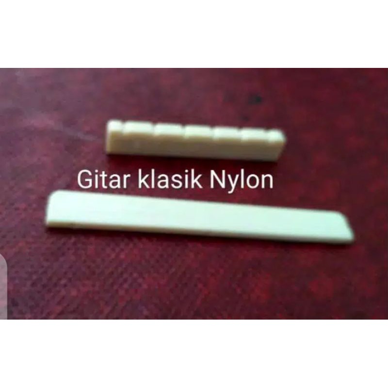 sadle nut bridge gitar klasik nylon gitar kopong nilon clasic