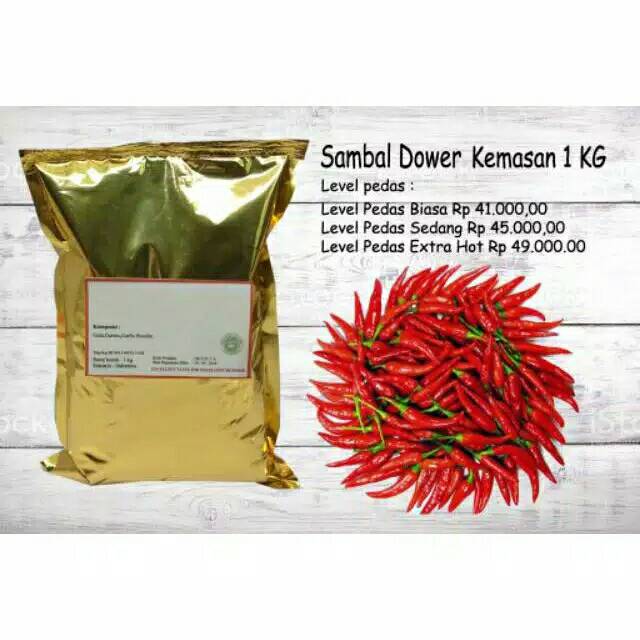 

Bumbu Dower Extra pedas Murah Siap pakai - perasa pedas - Balado