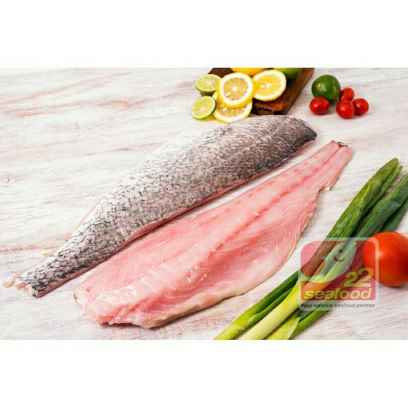 

22 Seafood - Ikan fillet kakap hitam 500 gram - frozen quality