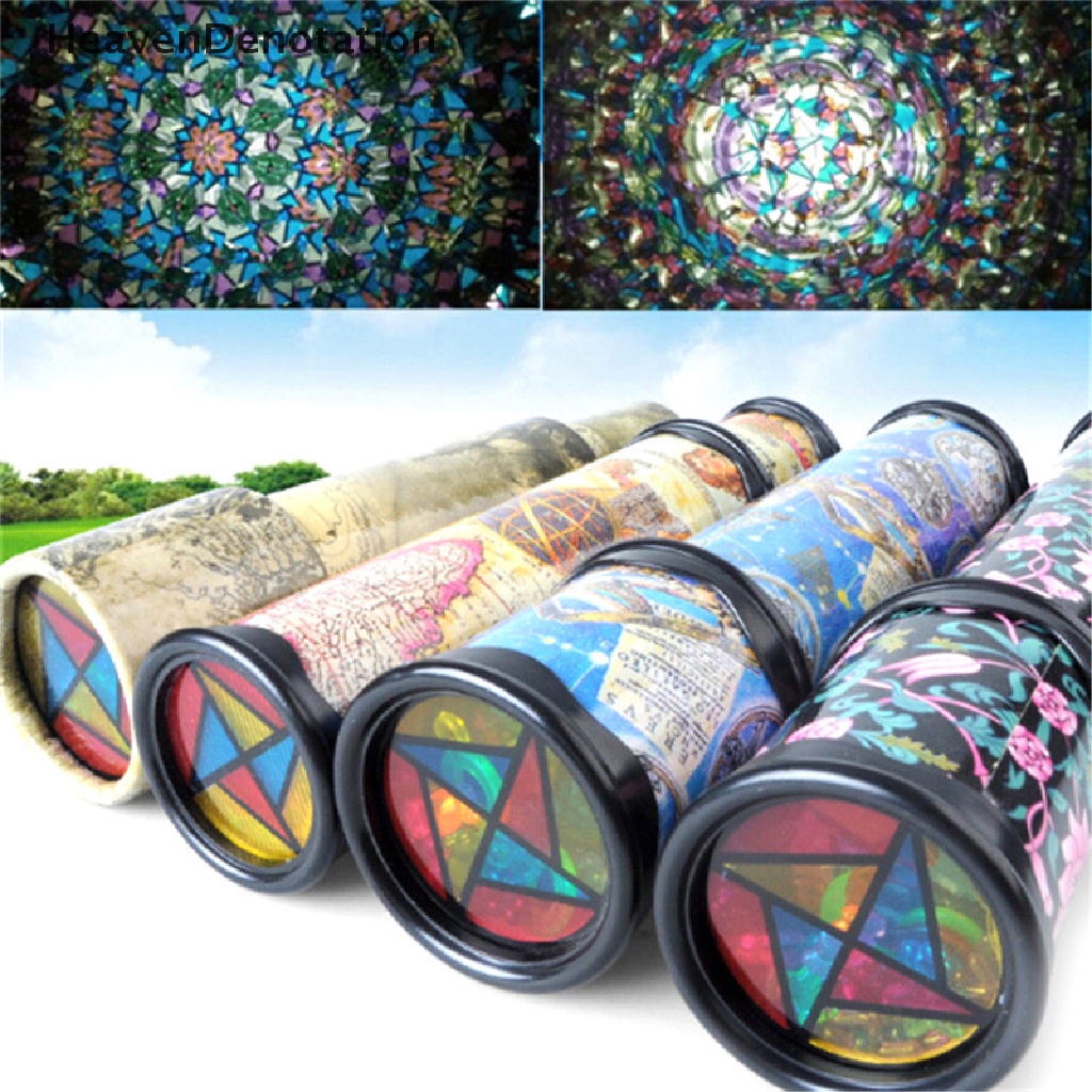 [HeavenDenotation] 21CM Pop Kaleidoscope Children Toys Kids Educational Science Toy Classic