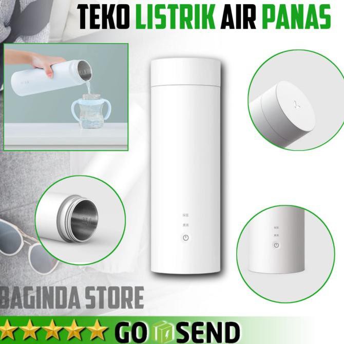 Xiaomi Teko Termos Pemanas Air Elektrik Otomatis Portable Stainless Kyungmishop19