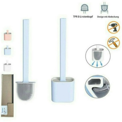 SIKAT WC SILIKON PEMBERSIH TOILET / SILICONE TOILET BRUSH