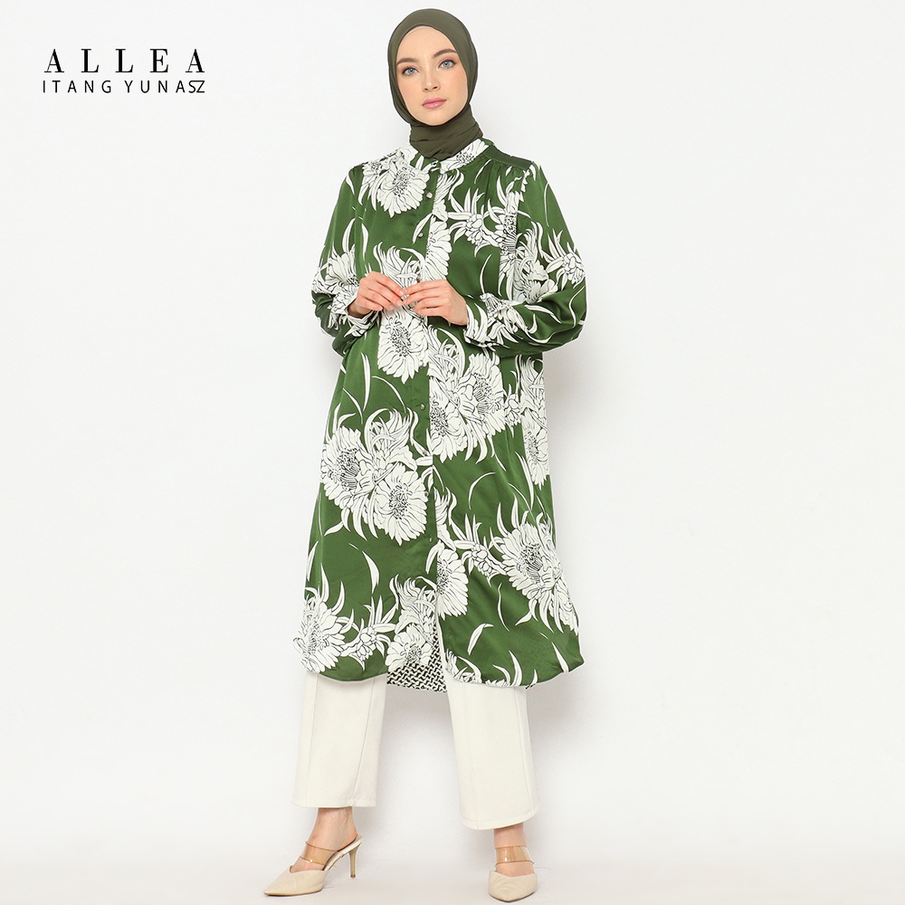 Allea Itang Yunasz Baju / Bellarosa Tunik / Atasan wanita - Hijab Fashion Muslim
