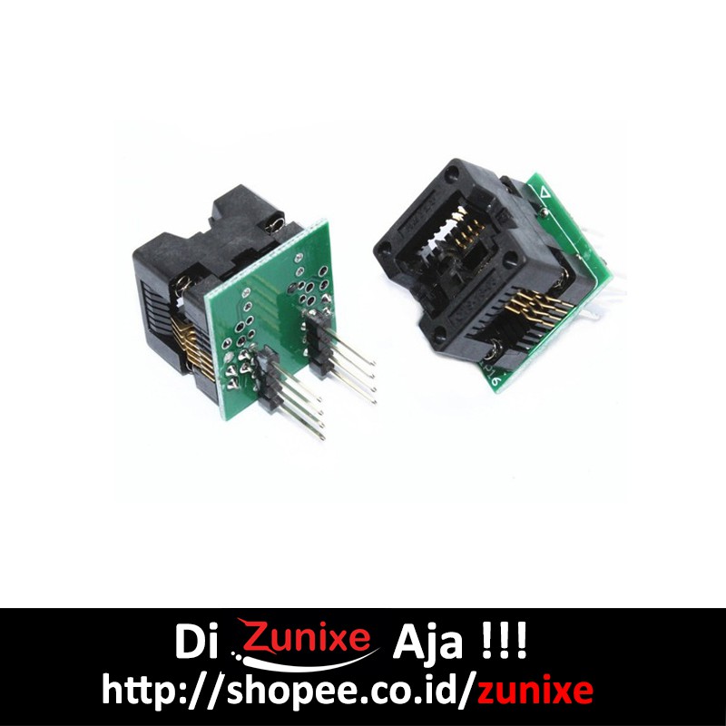 SOP8 TURN DIP8 SOIC8 TO DIP8 IC SOCKET PROGRAMMER ADAPTER SOCKET 150M