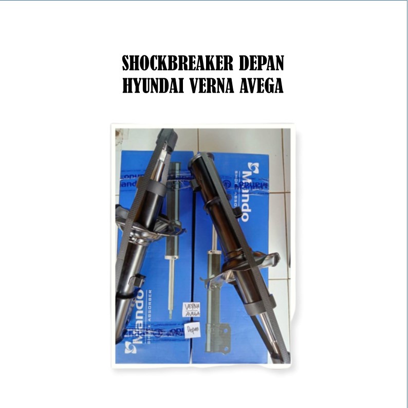 shock breker depan verna avega shock breker absorber depan hyundai verna avega sepasang