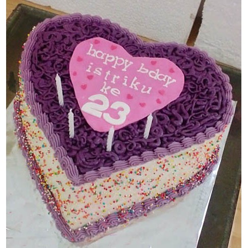 Kue Ulang Tahun Love Cake Shopee Indonesia