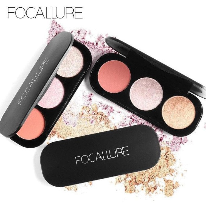 FOCALLURE BLUSH AND HIGHLIGHTER PALETTE FA26 10.5GR