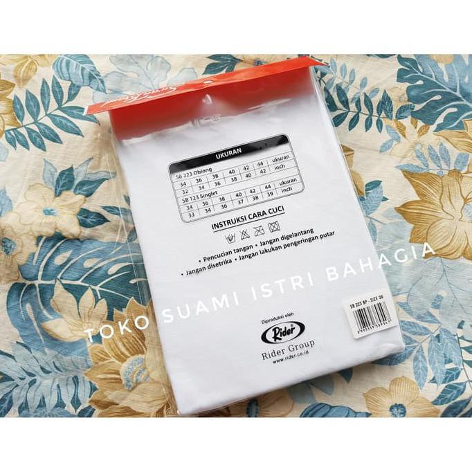 Tsium098- Kaos Oblong New Swan Original Rider Putih Buatan Indonesia Katun Adem - Xxl 768A