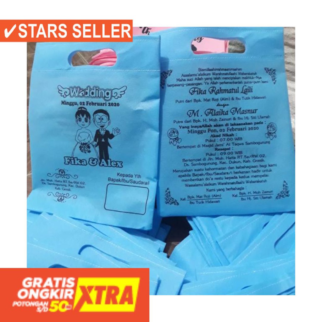 

✨ SOUVENIR MURAH / Tas souvenir/tas undangan/tas oval/tas wedding/tas pernikahan/tas ultah/tas
