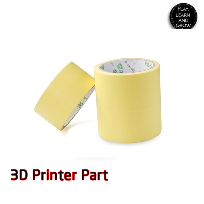 

Promo Lakban Kertas / Masking Tape Khusus 3D Printer Tahan Panas Tinggi Mainan Anak