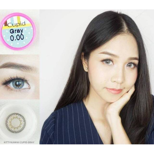 

Softlens Cupid Gray Kitty Kawaii