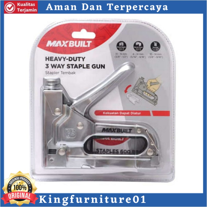 

ACE HARDWARE STAPLER TEMBAK 3 IN 1 / STAPLES / STAPEL / STEPLER