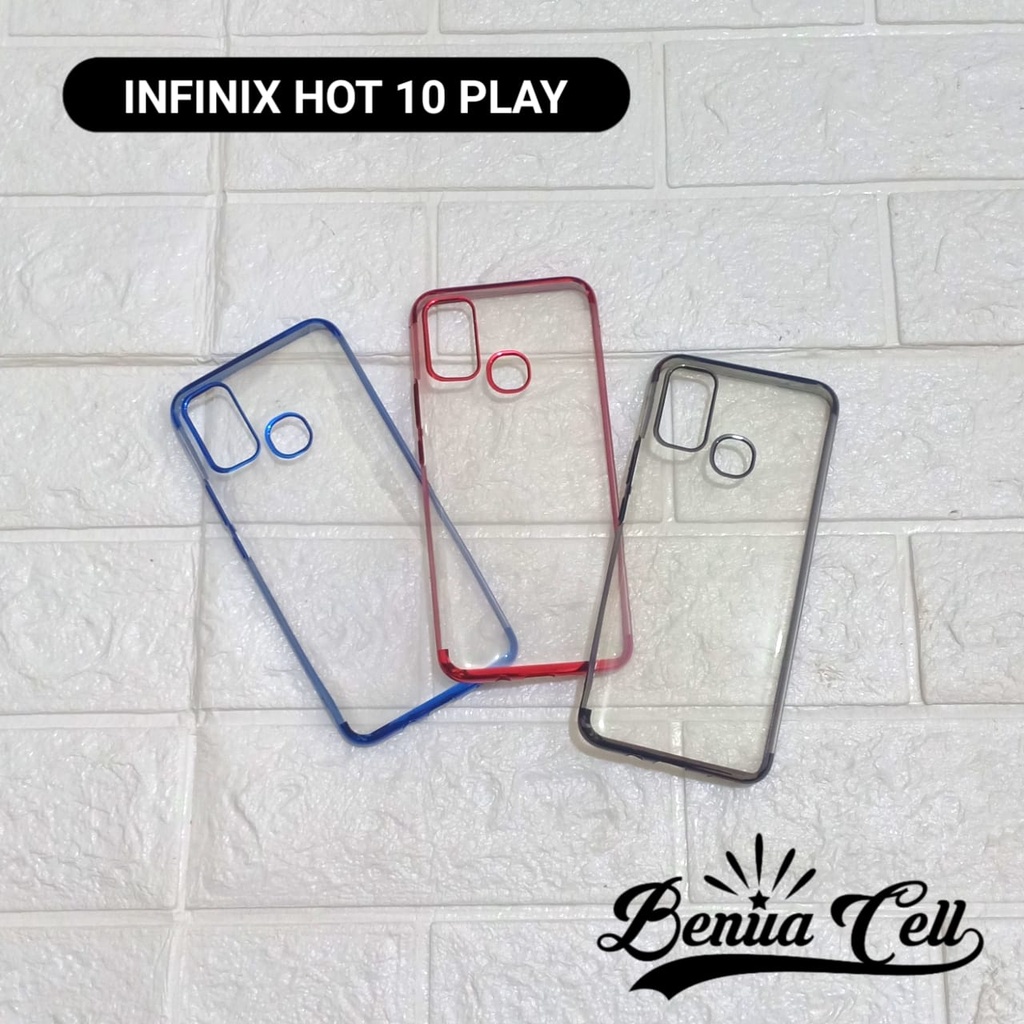 CASE HOT 9 PLAY - PREMIUM SHINING CHROME INFINIX HOT 10 PLAY INFINIX HOT 9 PLAY