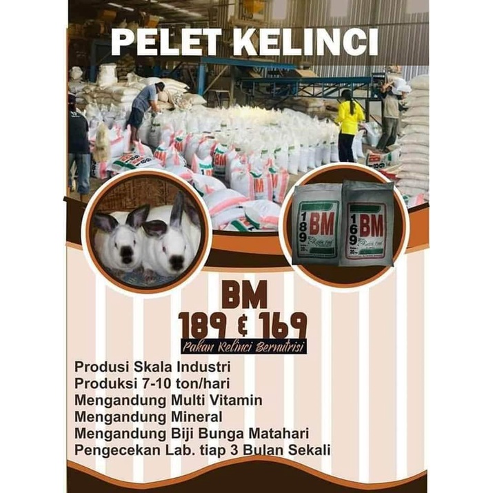 Pelet Pakan Kelinci BM 169