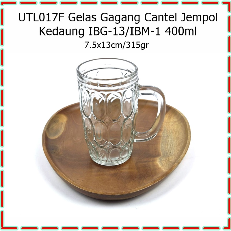 [1 Dus 6pcs] Gelas IBM-2 Cantel Jempol Kedaung IBG-13/IBM-1 400ml