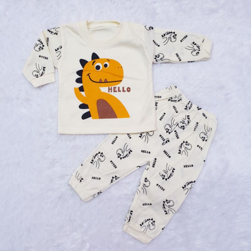 Baju Baby Gracia Piyama Hello Dino