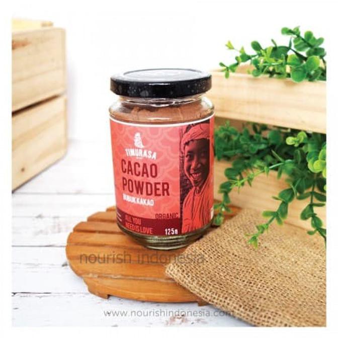 

Timurasa, Organic Raw Cacao Powder 125gr