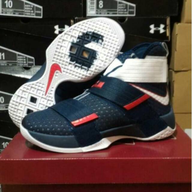 Sepatu Basket Nike Lebron Zoom Soldier 10 USA