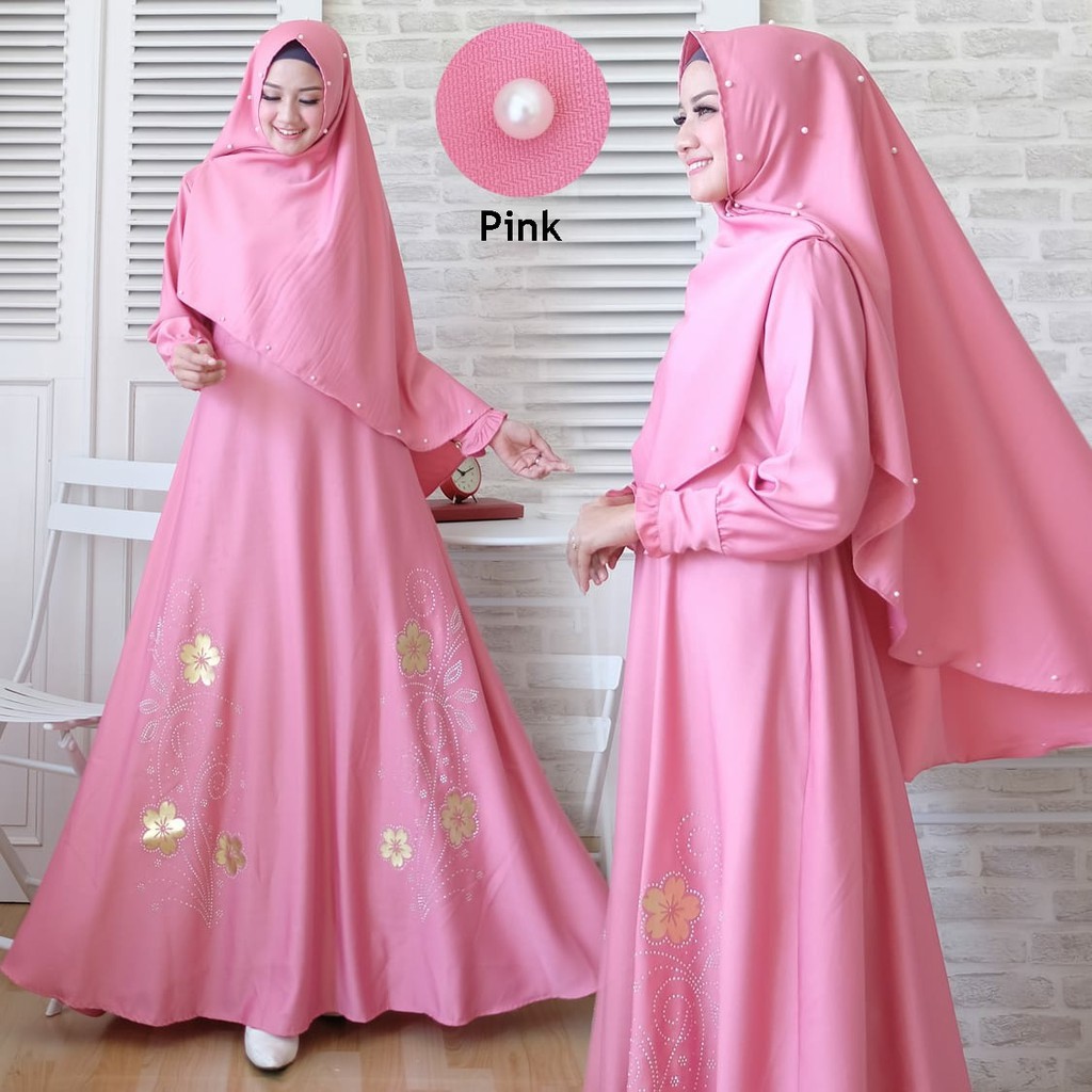 HOPYLOVY - Gamis Janela Syari Mutiara