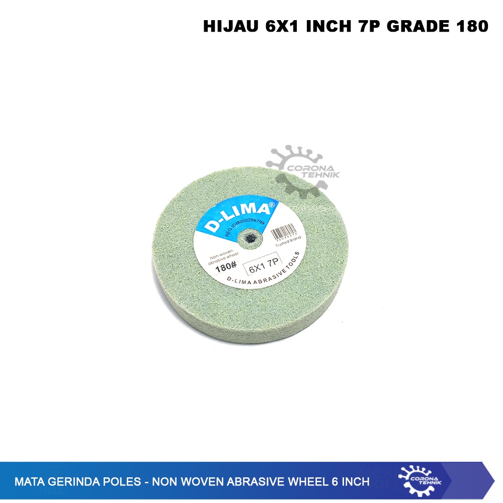 Non Woven Abrasive Wheel 6 Inch - Mata Gerinda Poles