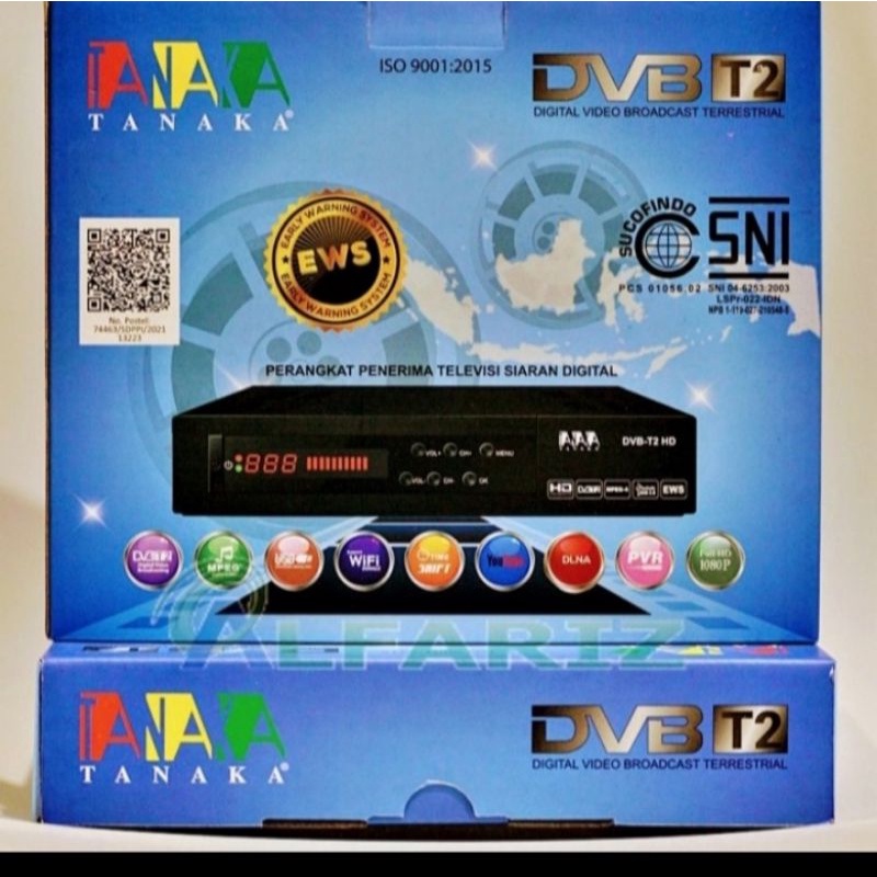 Set Top Box TANAKA Digital DVB-T2 STB TV Digital Youtube DVB T2 HDMI - STB only