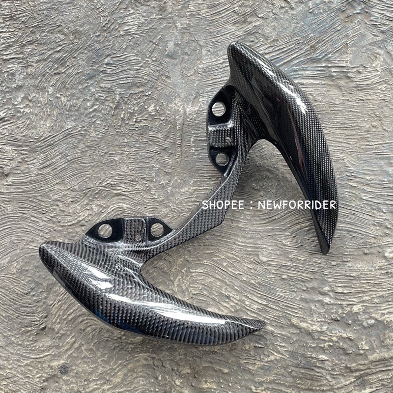 Behel Begel Potong Tanduk Sporty Carbon Kevlar Parts Original Yamaha New Nmax 2020