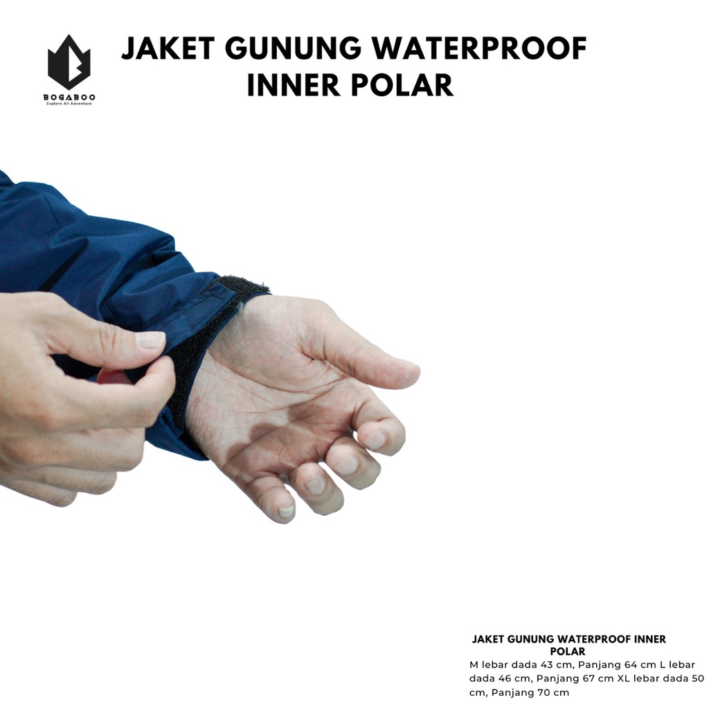 Bisa [COD] Jaket Gunung Waterproof - Jaket Outdoor Windbreaker - Jaket WP - jaket gunung - jaket outdoor