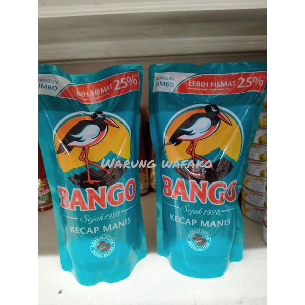 Bango Kecap Manis Kemasan Jumbo Pouch 735ml Shopee Indonesia