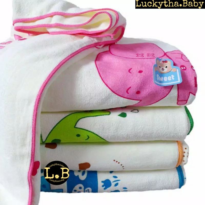 baby sweet_Handuk bayi sweet baby microfiber lembut dan nyerap air/ baby towel sweet baby jumbo