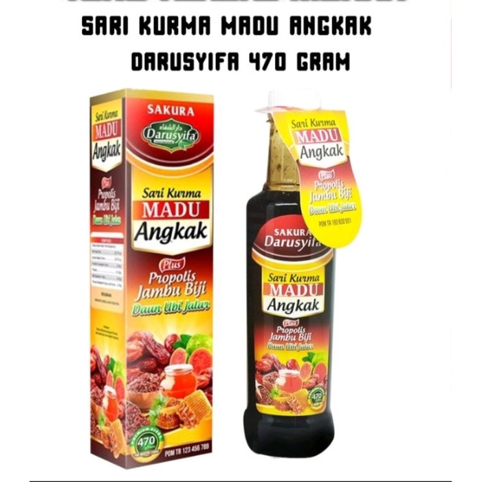 

SARI KURMA MADU ANGKAK DARUSYIFA 470 GRAM/ PROPOLIS