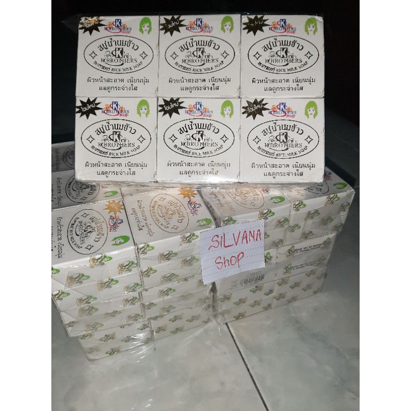

(LUSINAN = 12PCS) SABUN BERAS K-BROTHER / K-BROTHER ORIGINAL MURAH