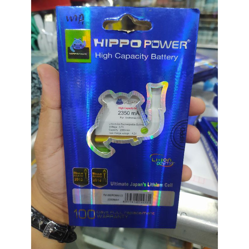 Baterai Hippo Andromax C3 AD6B1H Andromax G AD687G Iphone 4 4G