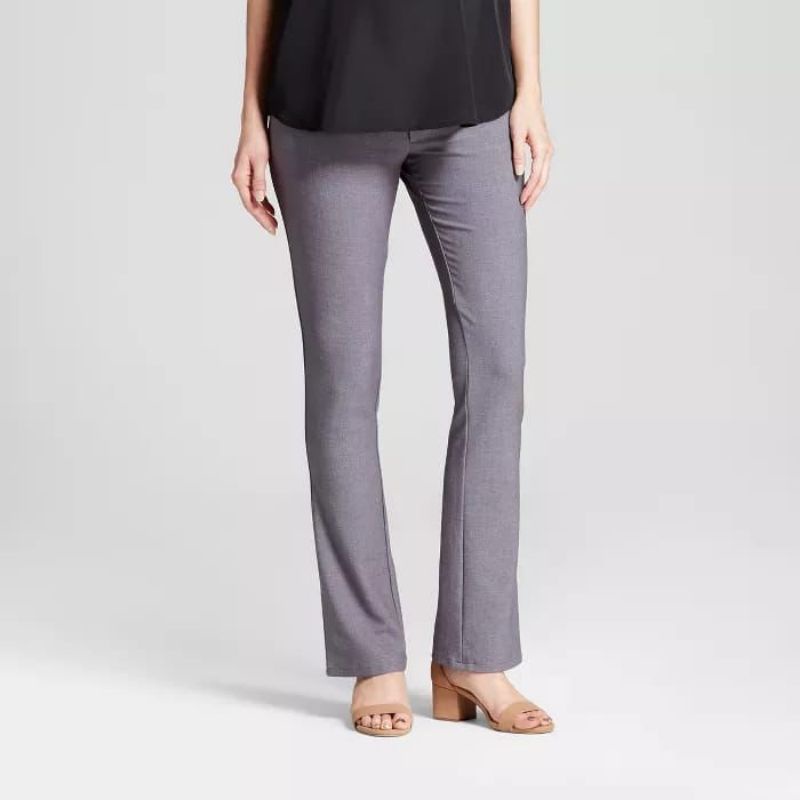 bootcut maternity trousers