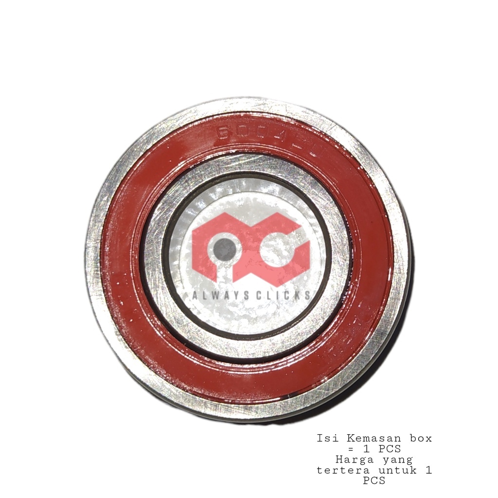 Bearing 6004 2RS N*N Japan Bering Tutup Karet Dua Sisi Klaher Laher Laker