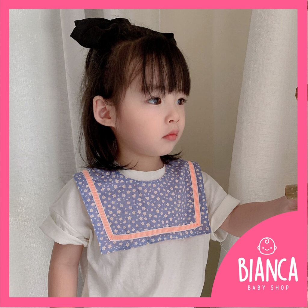 BIANCA - Bibs Anak / Celemek Anak FLOWER COLLAR