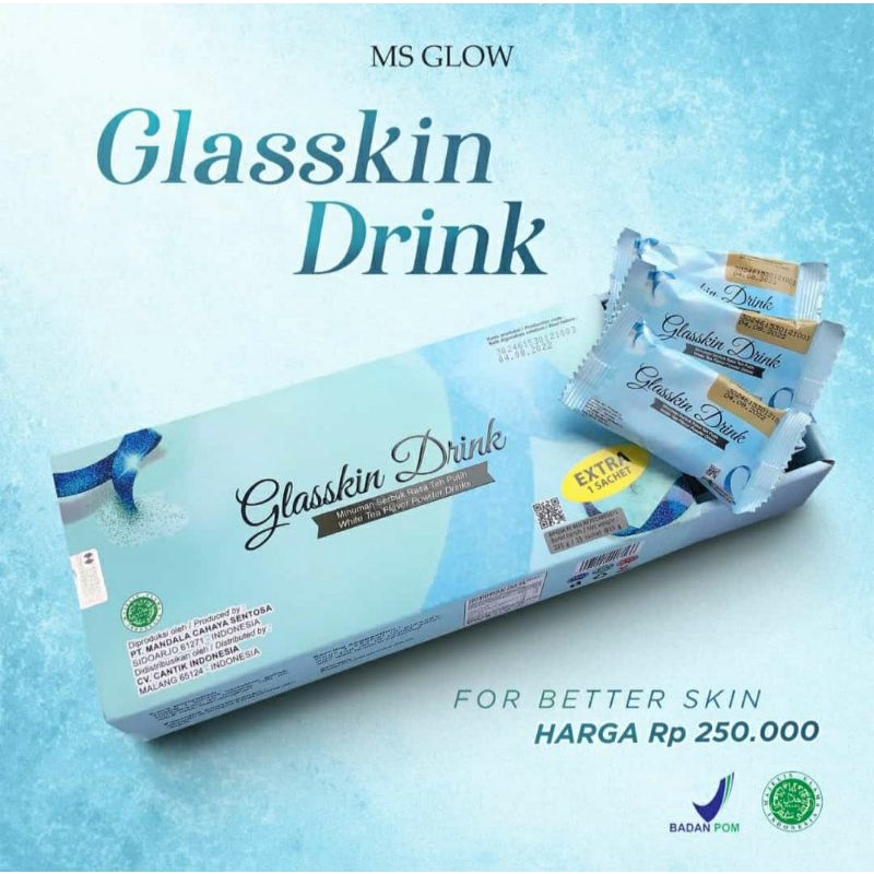Glasskin Drink Ms Glow Whitening Booster