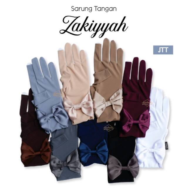 Sarung Tangan Kaheci Zakiyyah JTT