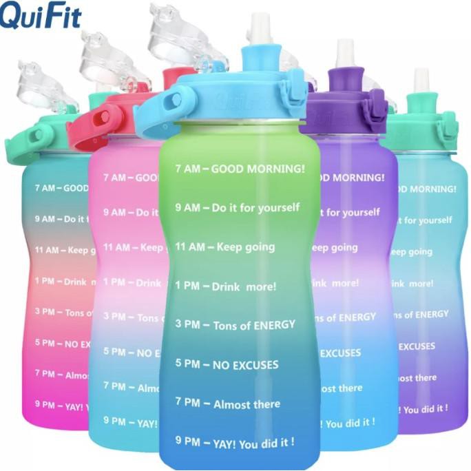 Ready [ORIGINAL] Quifit Green Blue Botol Minum 2L ---Termurah---